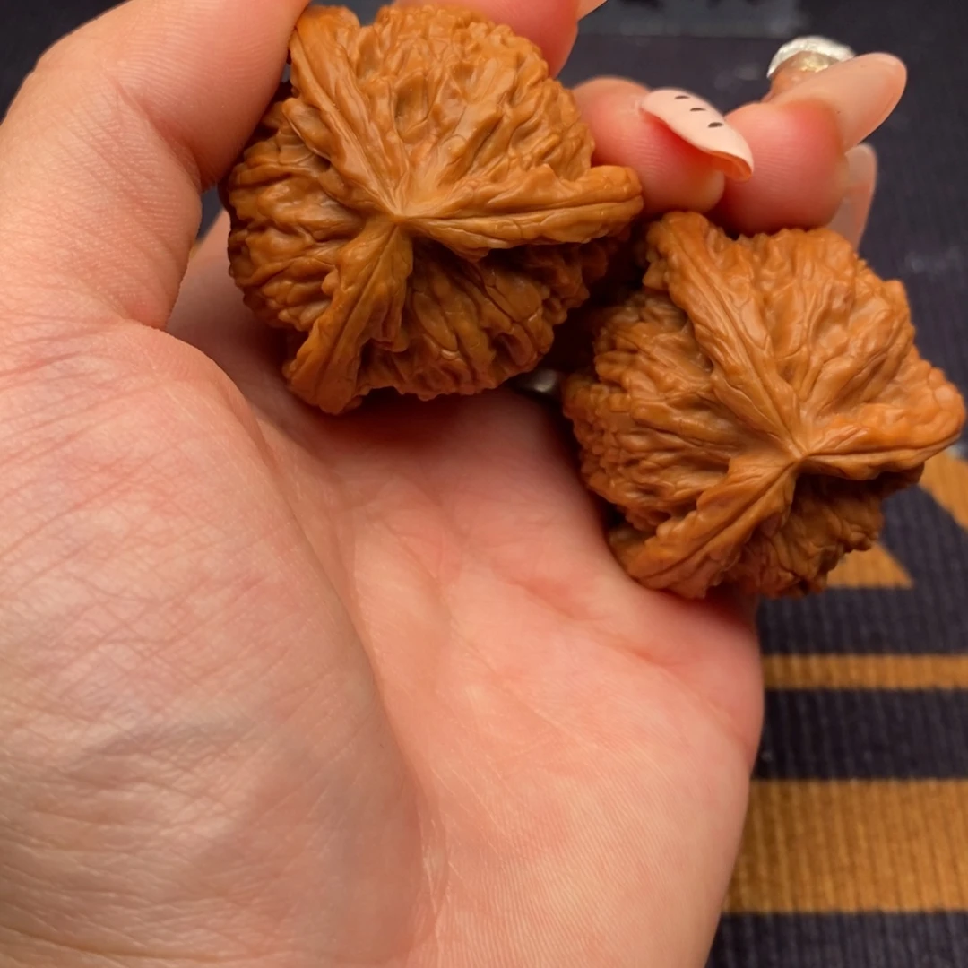 '***斗吊坠文玩核桃白狮子
