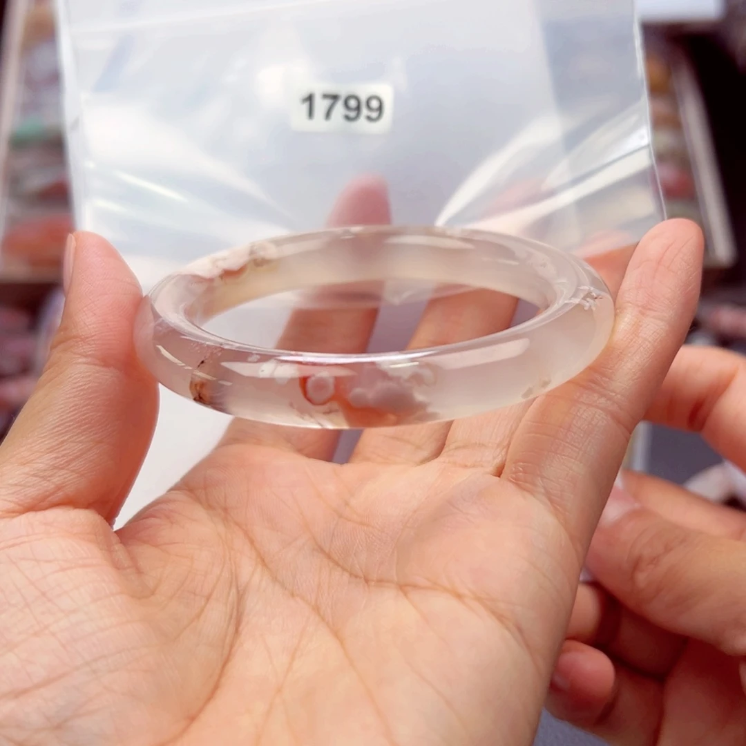 手镯玛瑙/玉髓未镶嵌心**爱