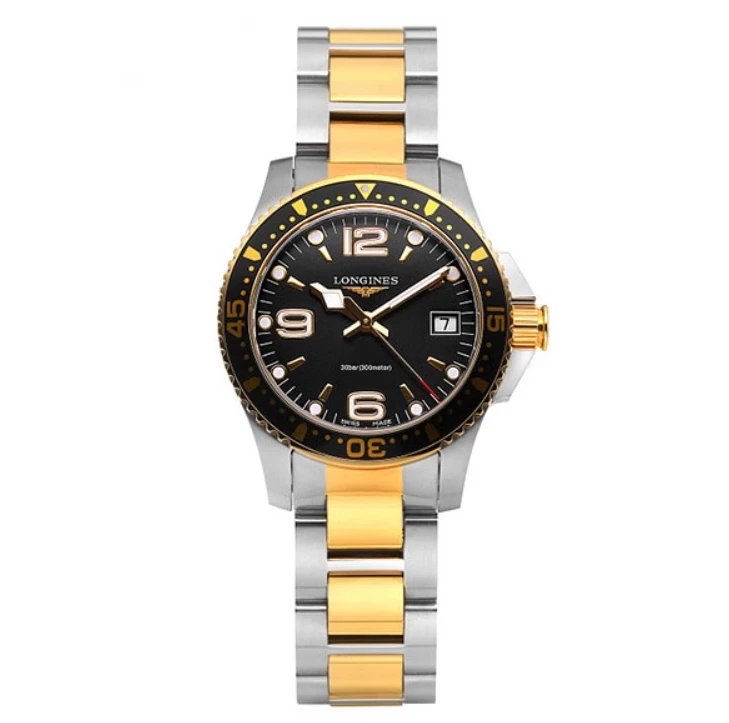99新 Longines/浪琴 康卡斯系列石英女表L3.340.3.56.7表径34
