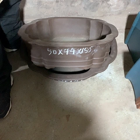 紫砂花盆手工制作