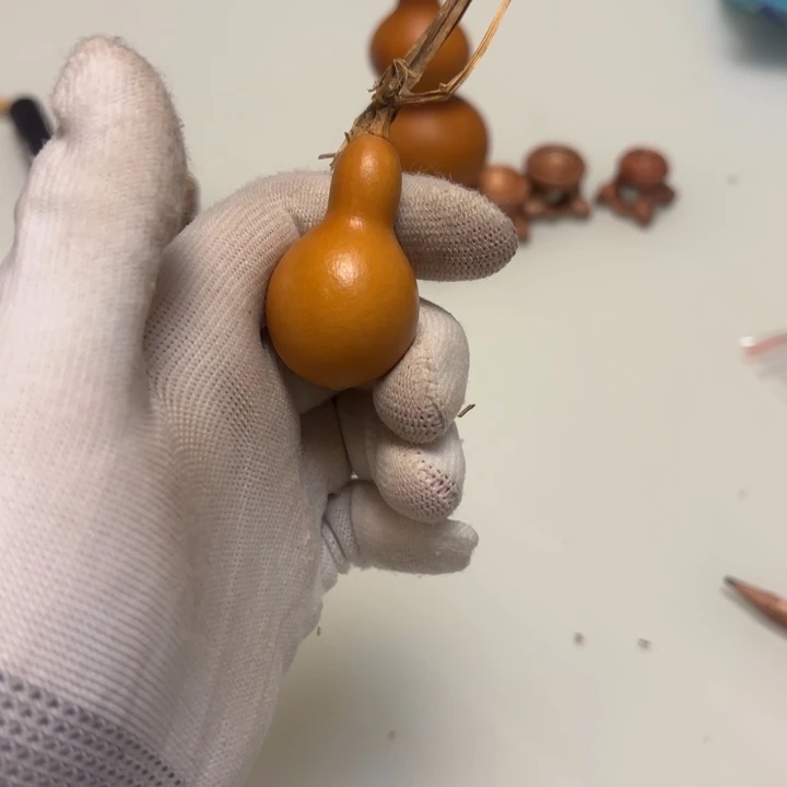 天然手捻小葫芦的