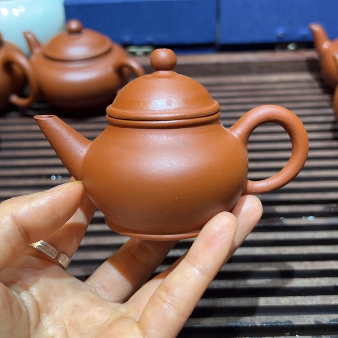 公道杯紫砂九十年代红泥芭乐70cc