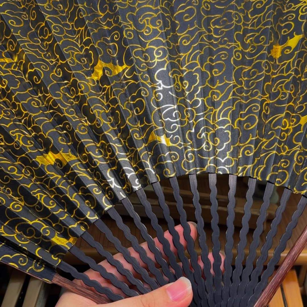 扇子芝麻粽龙鳞祥云金