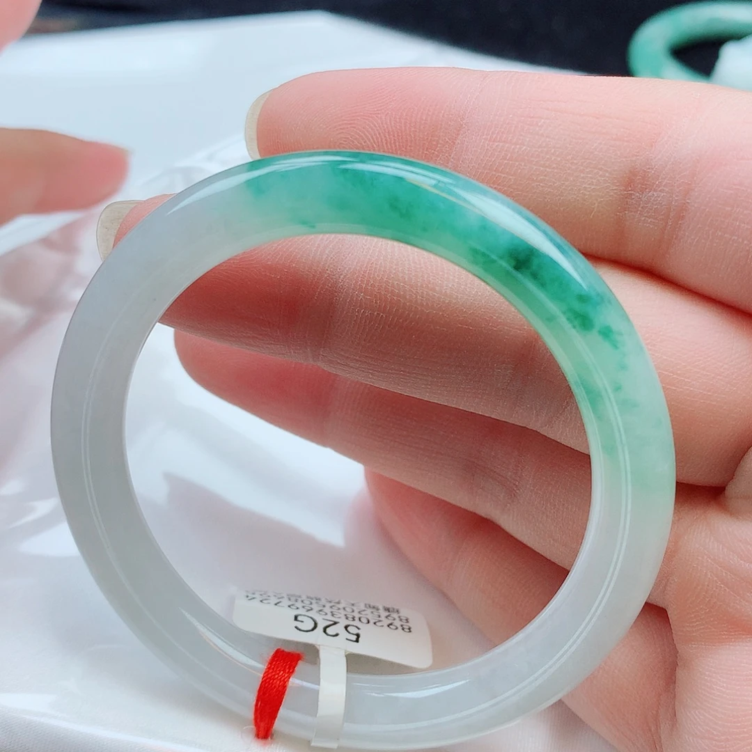 未镶嵌手镯翡翠天然缅甸翡翠A货手镯