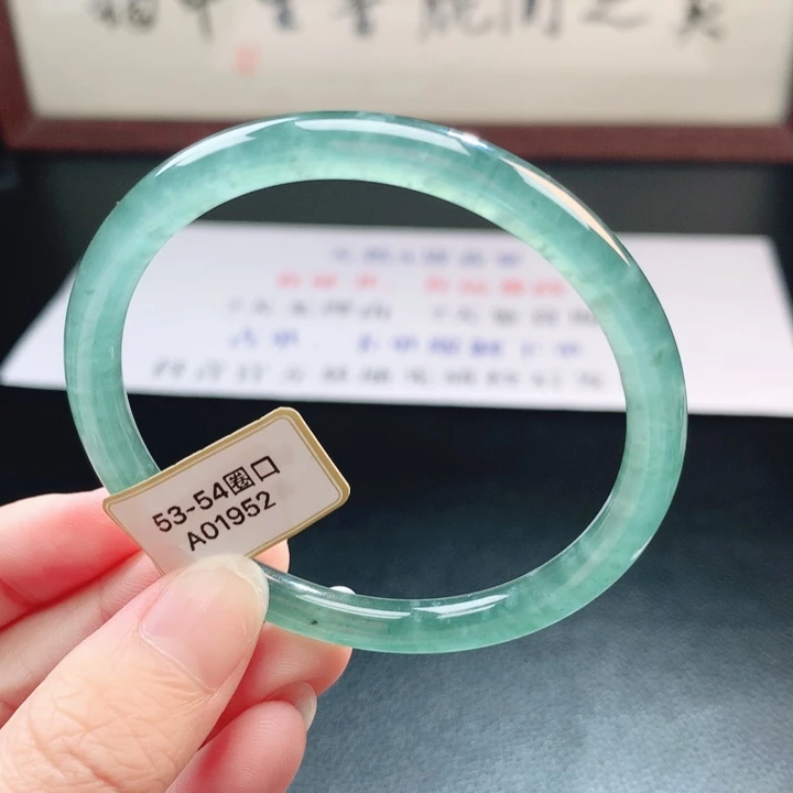 翡翠未镶嵌手镯翡翠手镯175