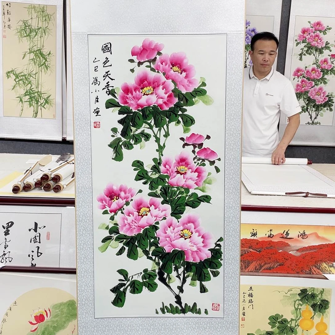国画手绘作品手绘作品