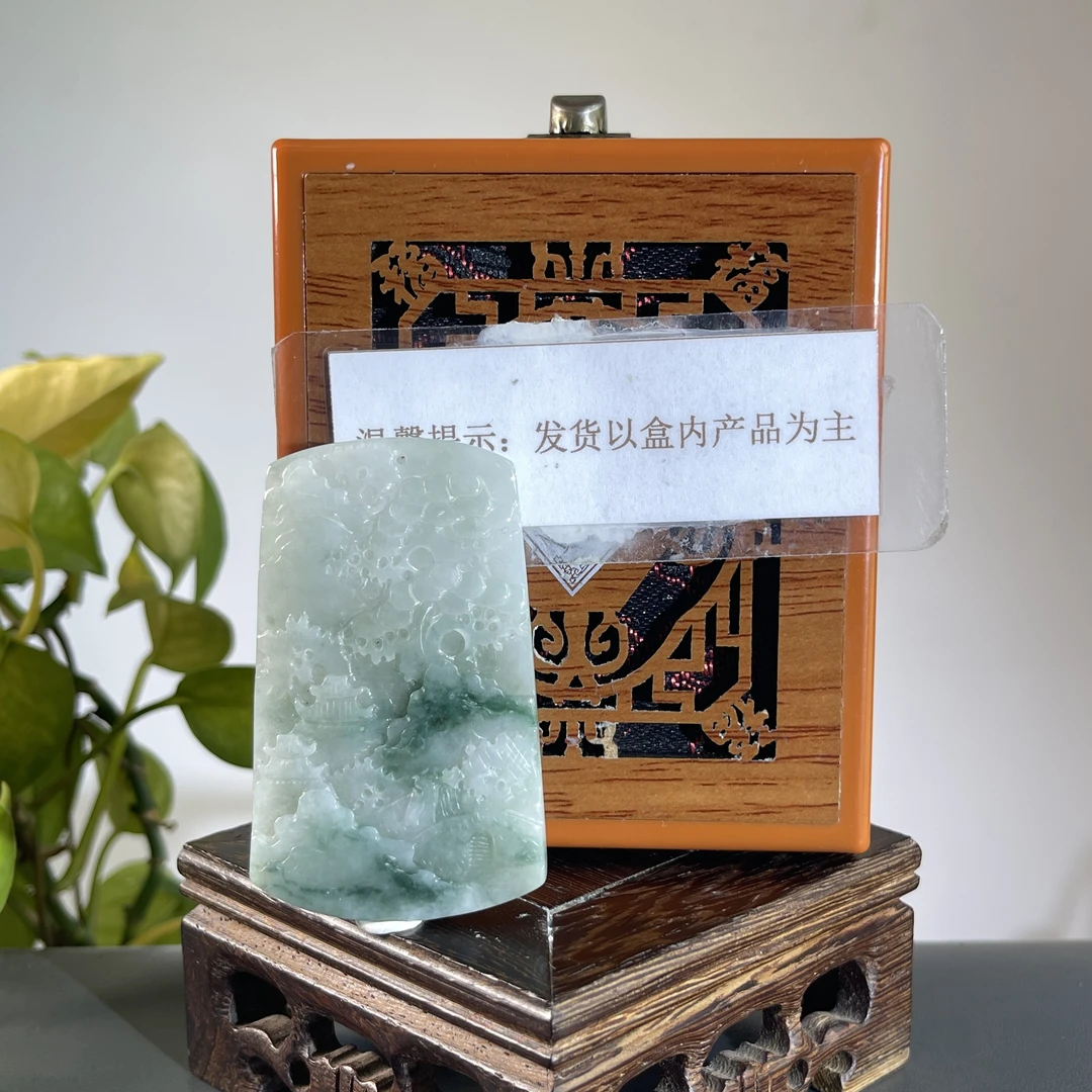 JCB01-413H 天然缅甸A货翡翠