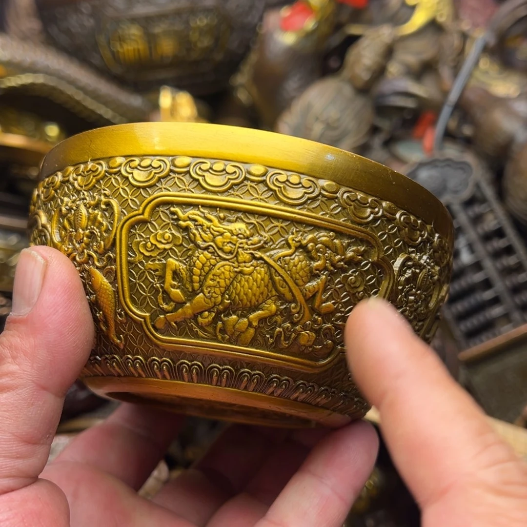 茶壶香炉铜器摆件