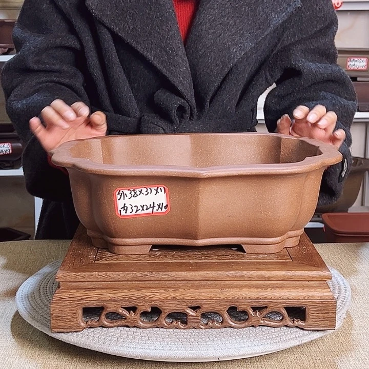 紫砂花盆紫砂花盆