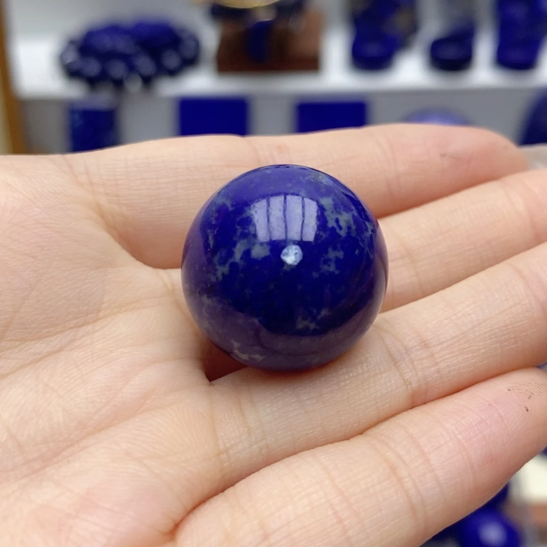 青金石未镶嵌颈饰22mm