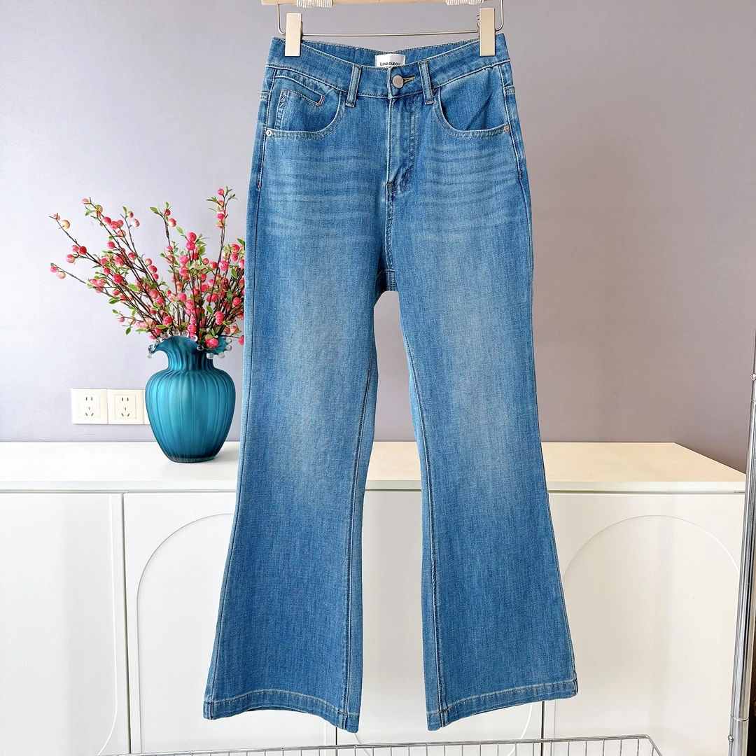 【伟伟专属】显瘦微喇弹力牛仔裤