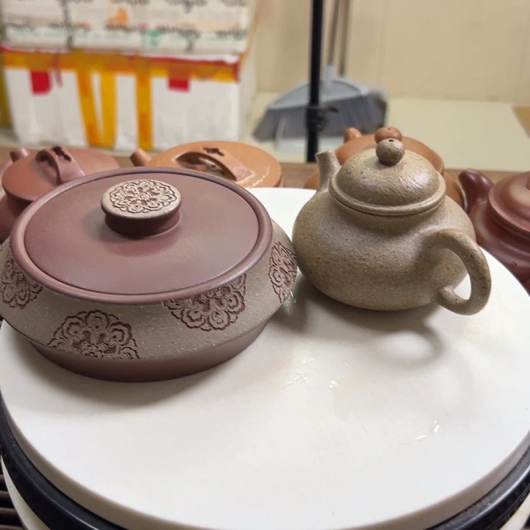 K***n茶壶紫砂五彩段容天150