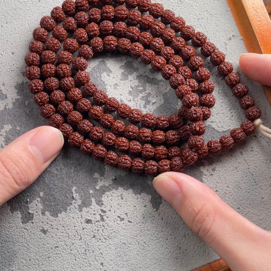 金刚菩提吊坠五星盘龙108尺寸7.8