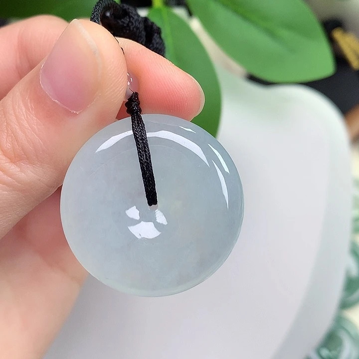 颈饰未镶嵌翡翠平安扣 30.5-6.2mm