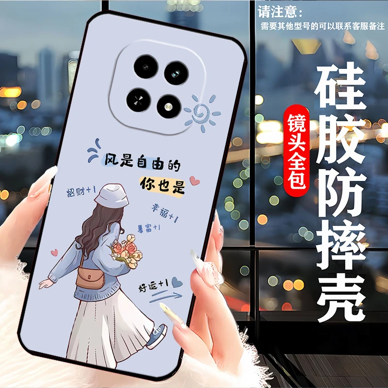 realmeV60手机壳RMX3995全包卡通新款网红女硅胶防摔软壳真我V60