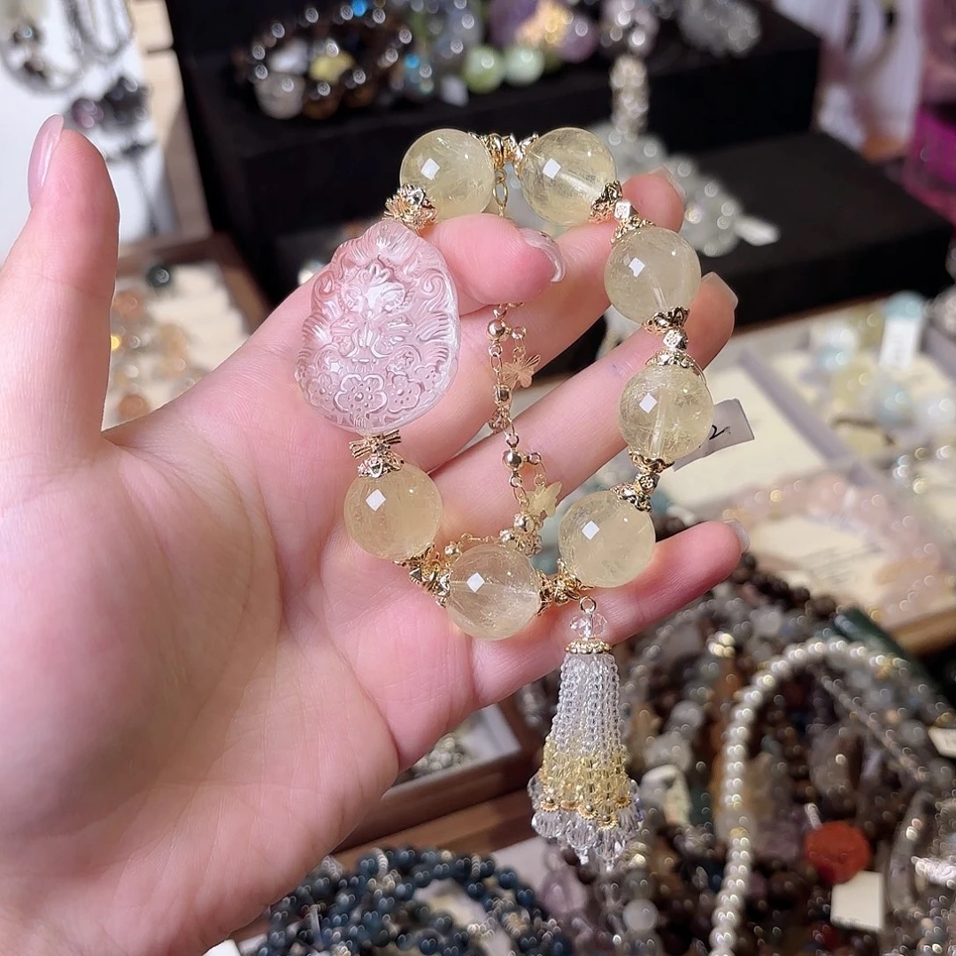 北****水晶手链合金手串