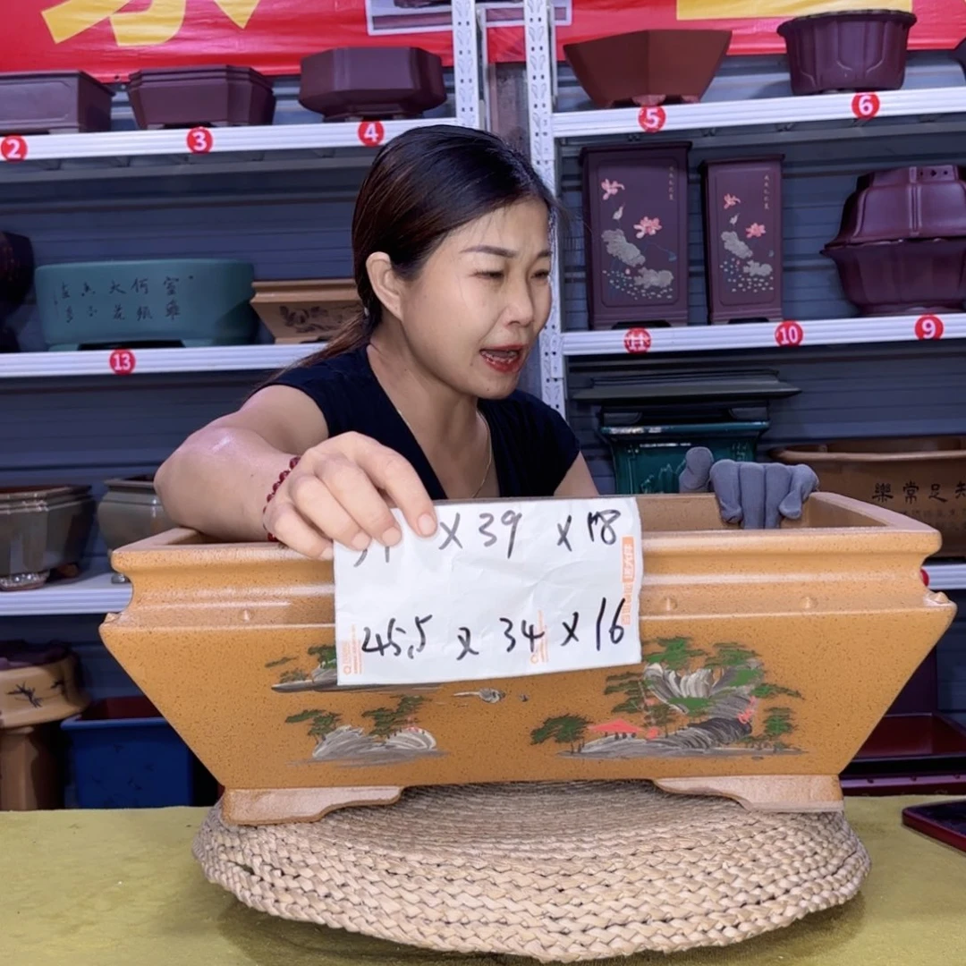 紫砂花盆宜兴紫砂