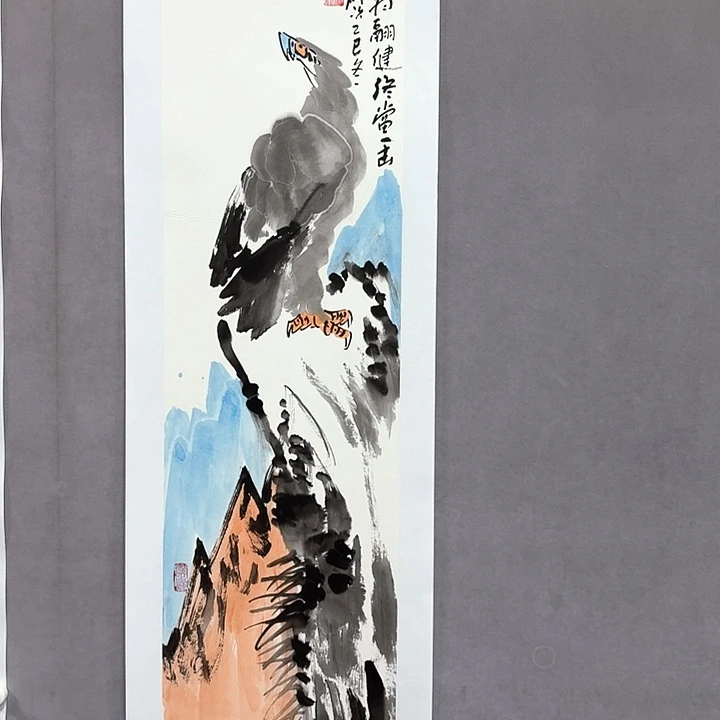 国画亲笔手绘放心去藏