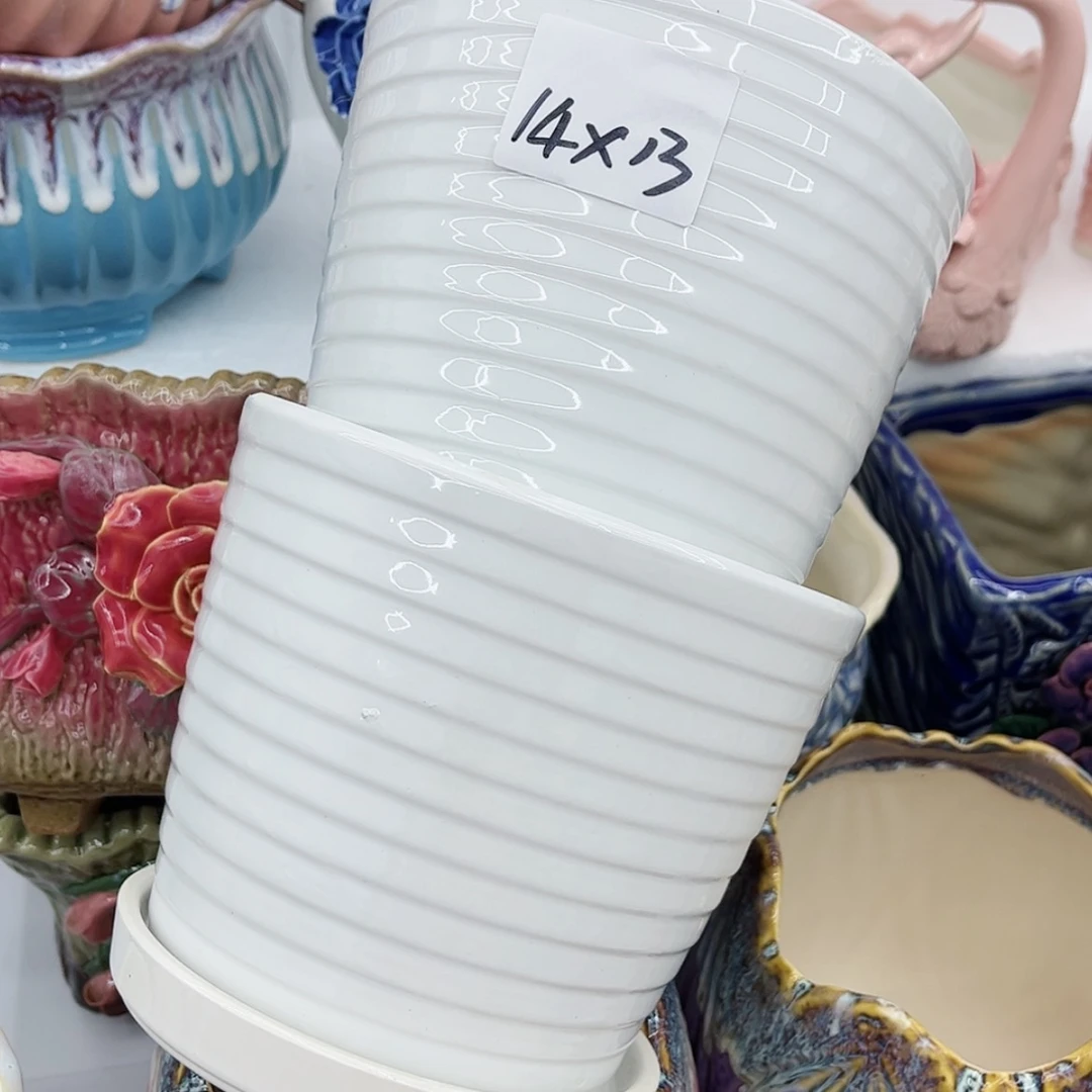 【闪购商品】陶瓷多肉绿植陶瓷花盆