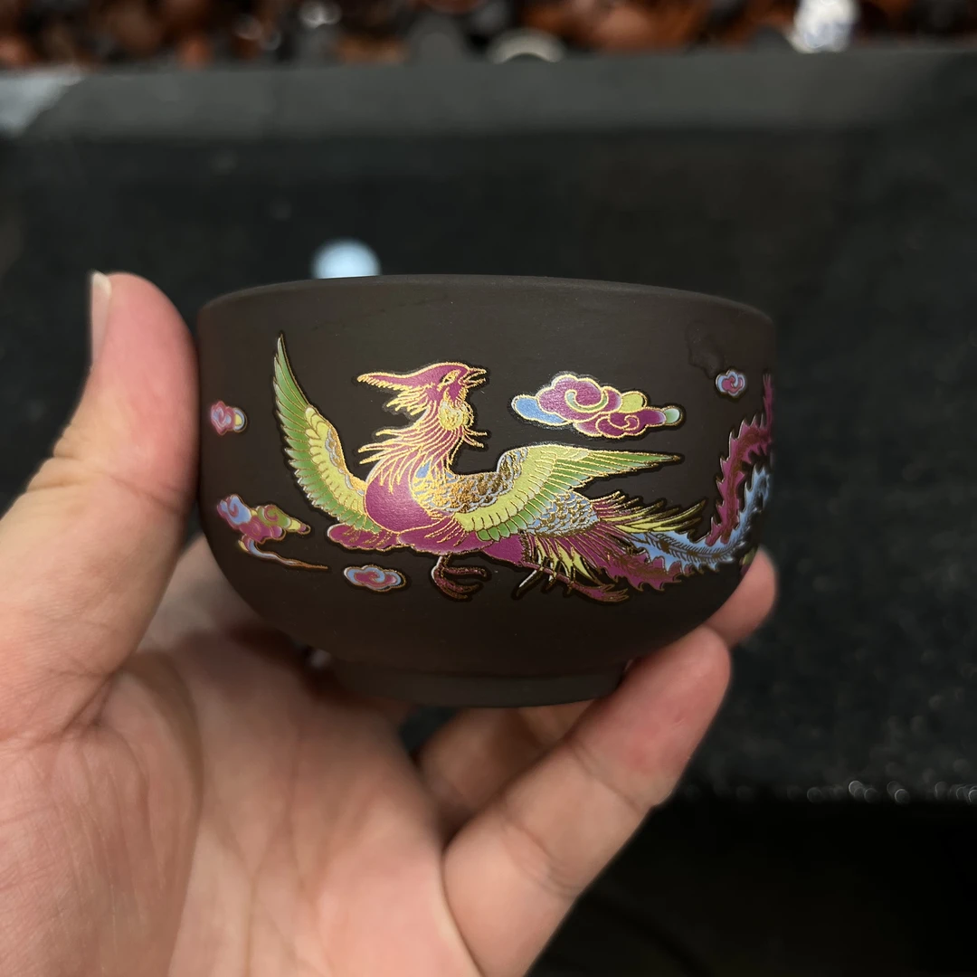 精品黄龙原矿紫砂