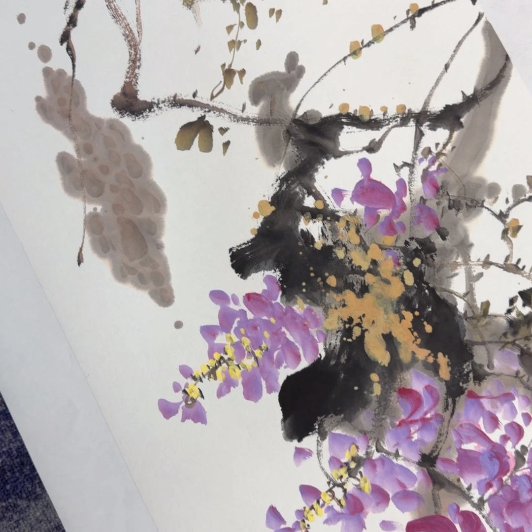 国画国画作品展山水花鸟