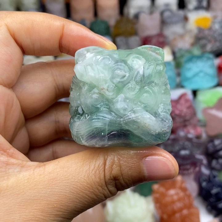 石材手把件 摆件 挂件06