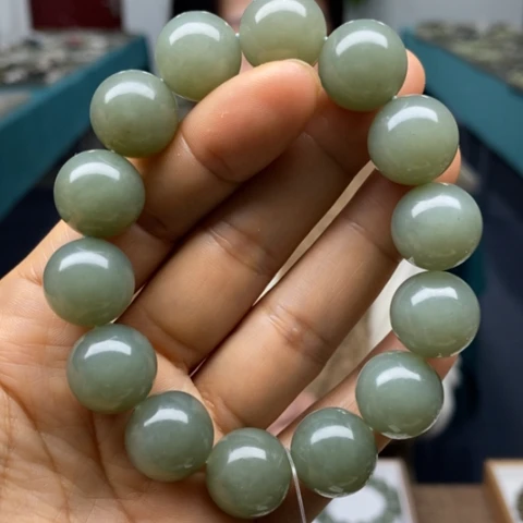 和田玉未镶嵌手链116