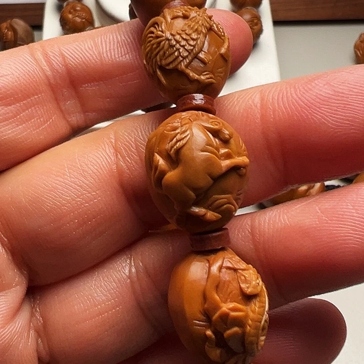 手串/手链橄榄核十二生肖