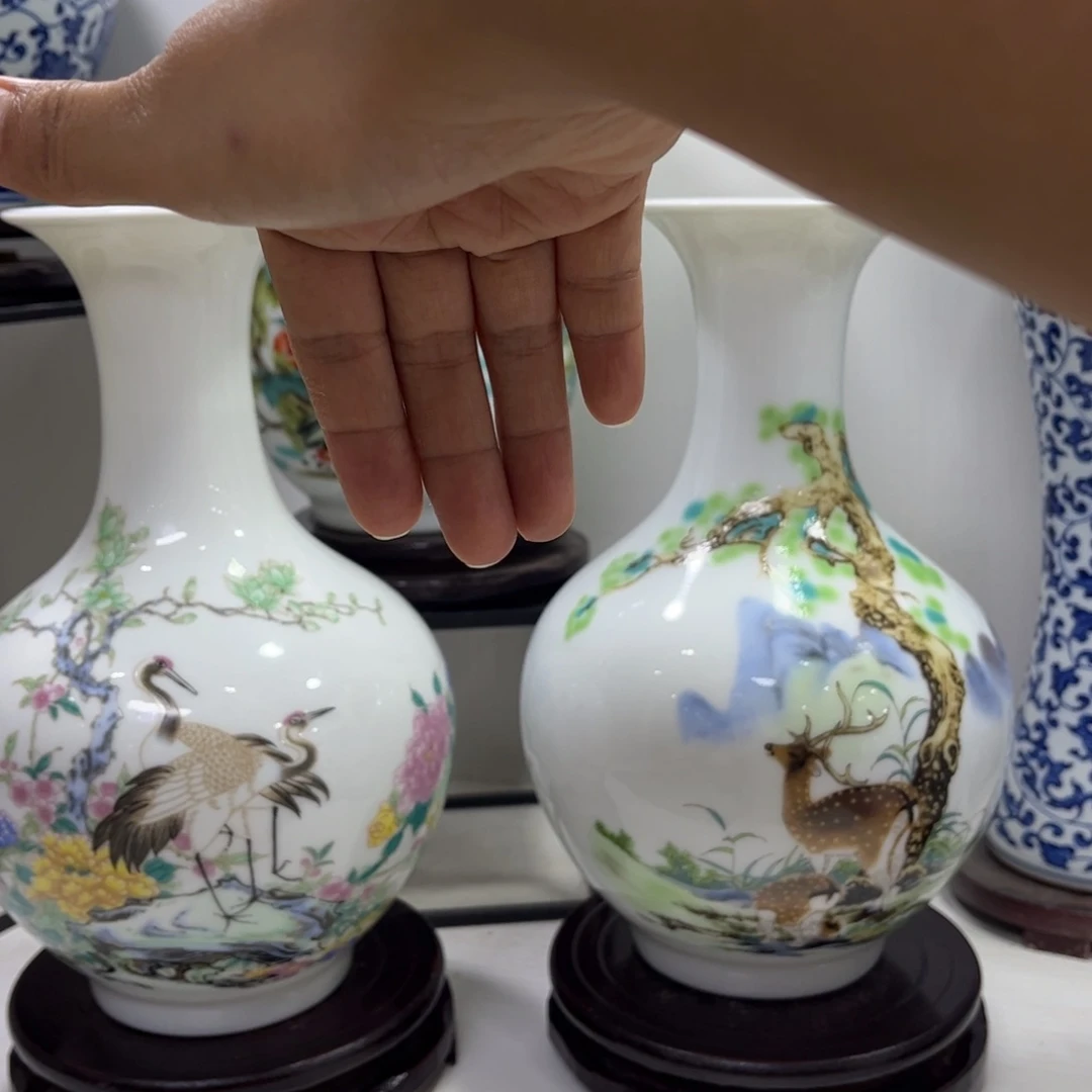 景德镇陶瓷花瓶摆件