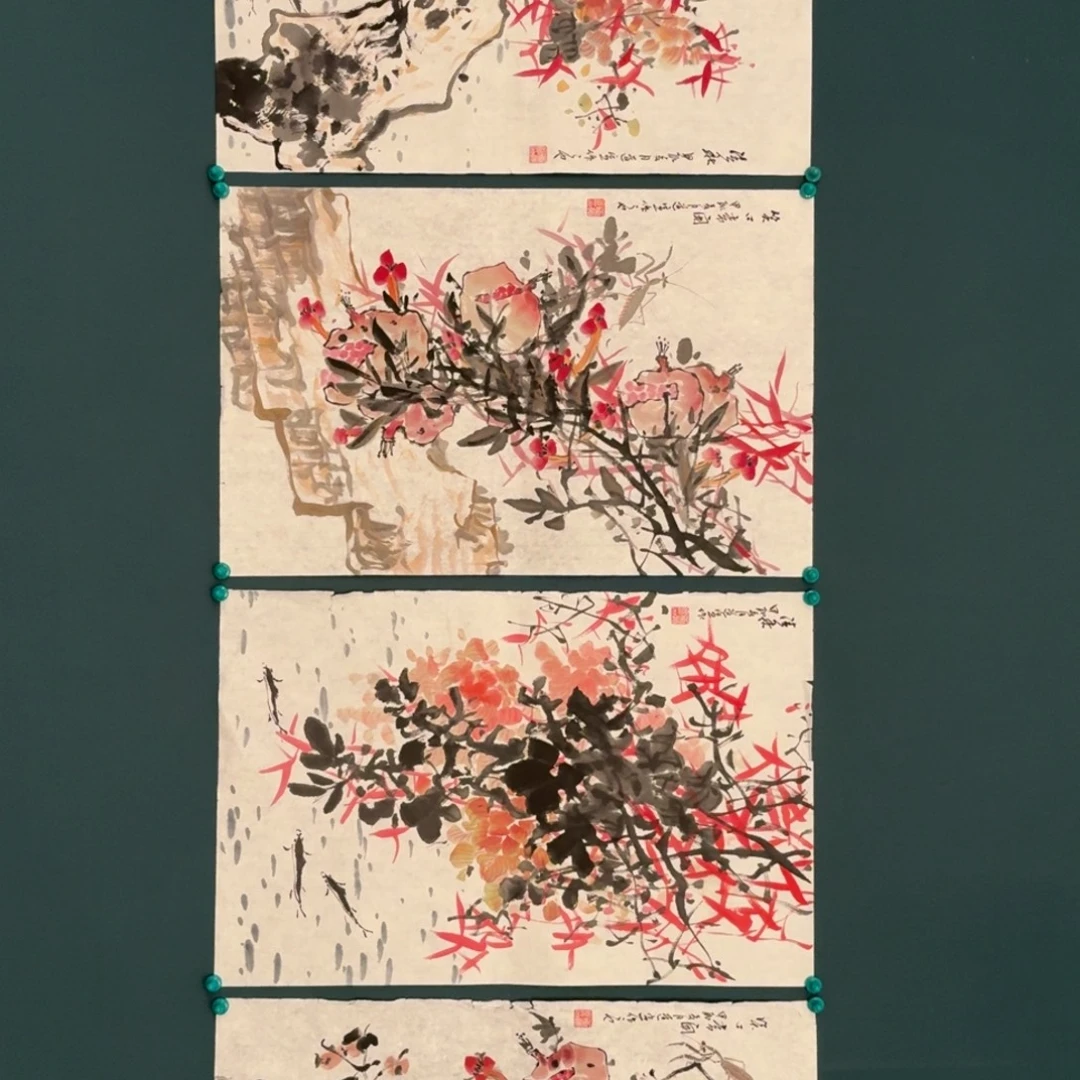 国画董老师的作品