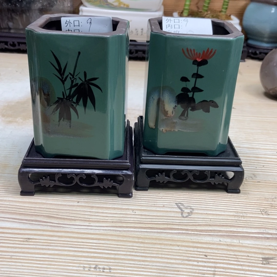 瓷片陶瓷花盆陶瓷艺术