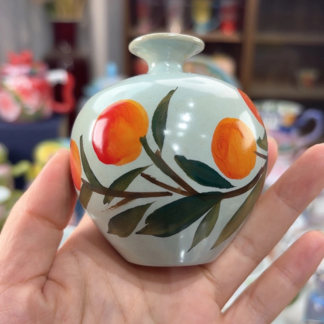 景德镇手绘高温釉下彩陶瓷茶具