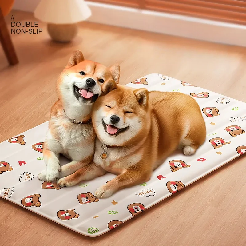 宠物冰垫凉席垫子狗夏天凉垫猫咪冰床睡垫地垫降温用品夏季冰窝T