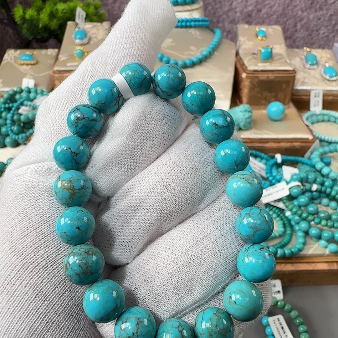 绿松石未镶嵌手串8mm➕