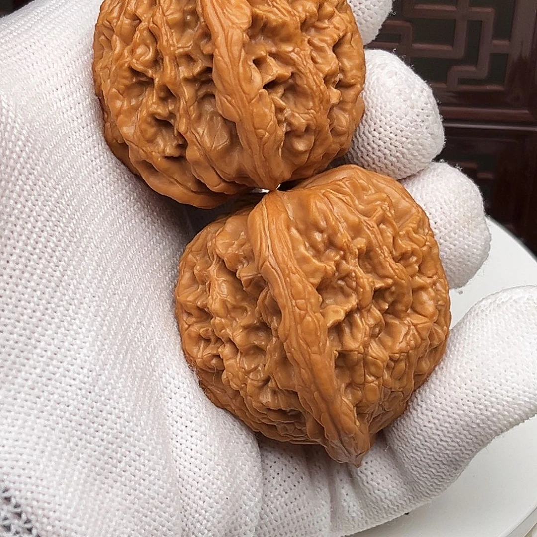 文玩核桃把件心**途
