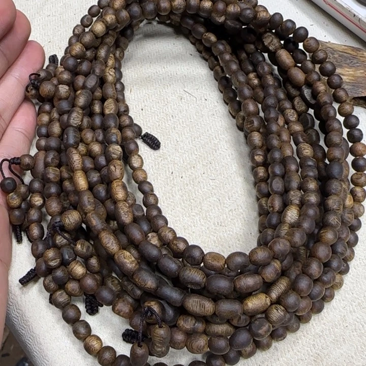 沉香木手串奇楠沉香留疤长串14g+多样性发一条