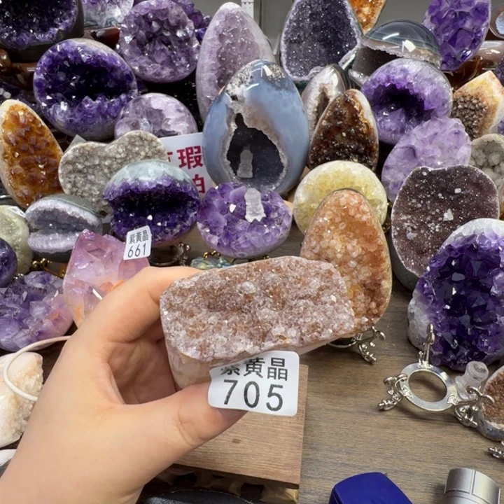 未镶嵌紫晶大型摆件（非配饰）705