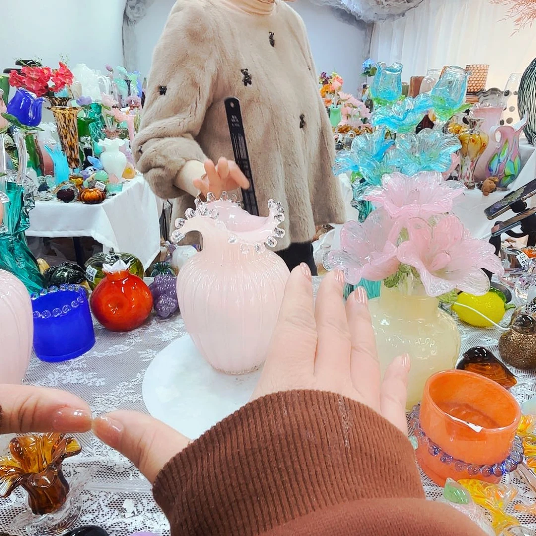 福利不退不换琉璃花瓶花器艺术品