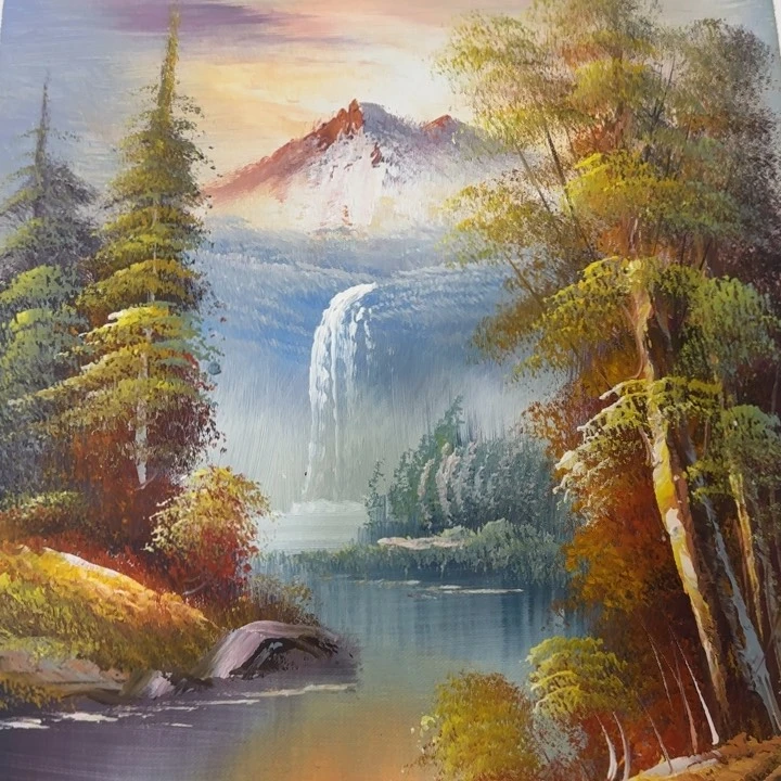 油画你在一起就会有一