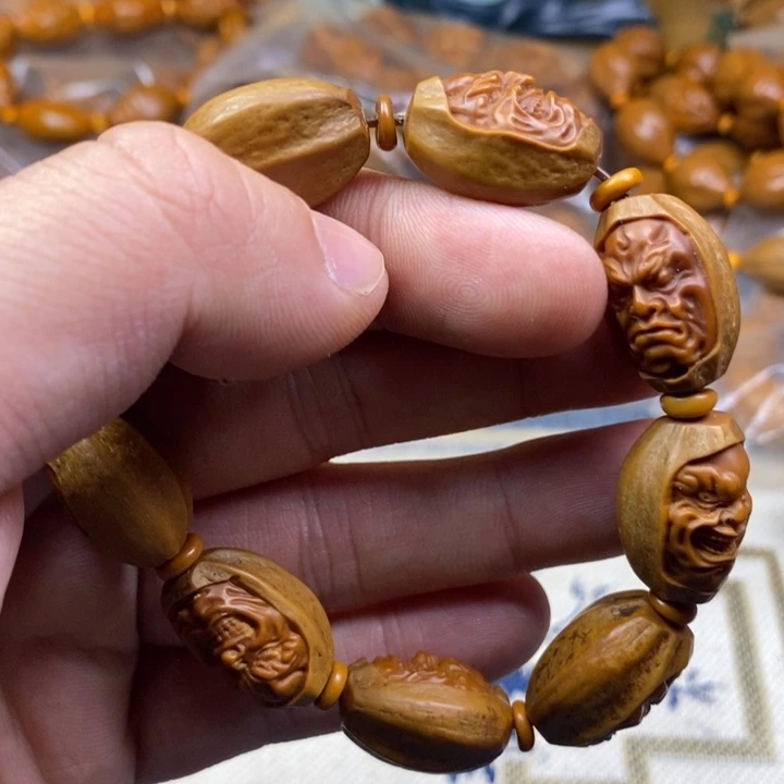 手串/手链橄榄核橄榄核雕工艺手串