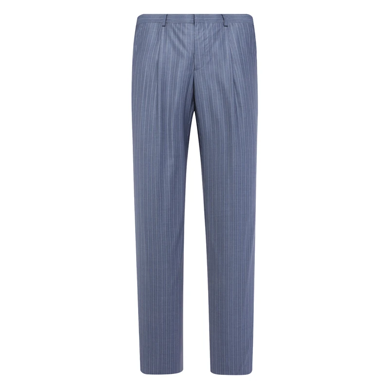 SA26萨BA蒂N春秋男式西裤 意大利面料中腰修身商务休闲长裤