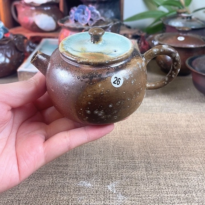 瓷片景德镇柴烧。 壶。  27号