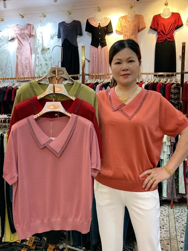 YF！123#特色领针织小衫