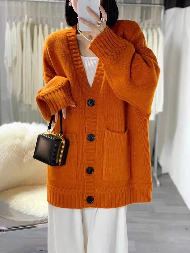 衣长74     815毛衣外套