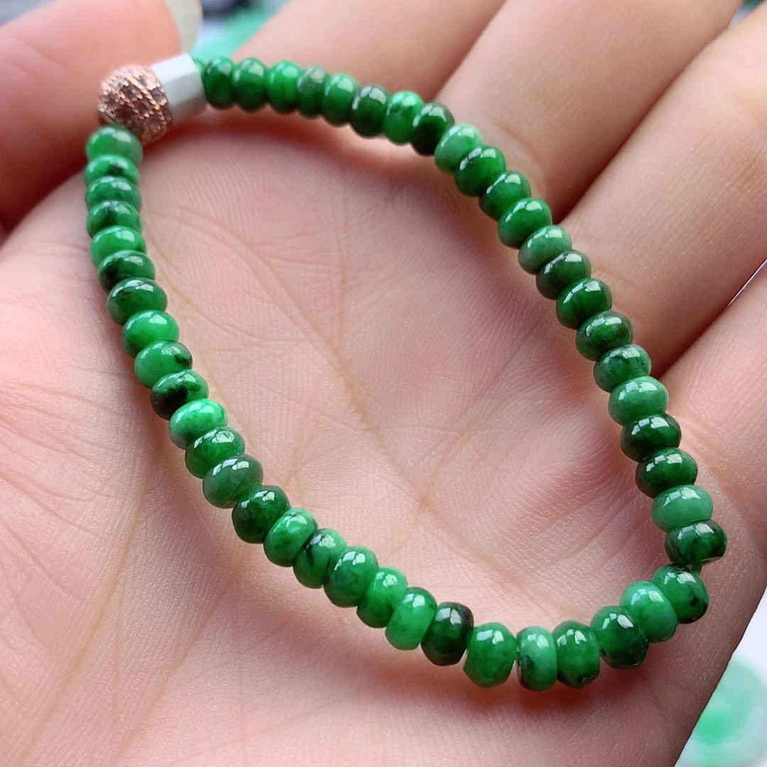 未镶嵌手链翡翠手串