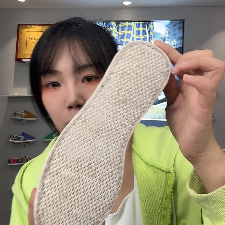 织物手工一字纳底黑色