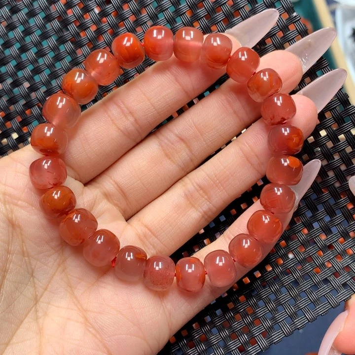 南红玛瑙手串未镶嵌9mm