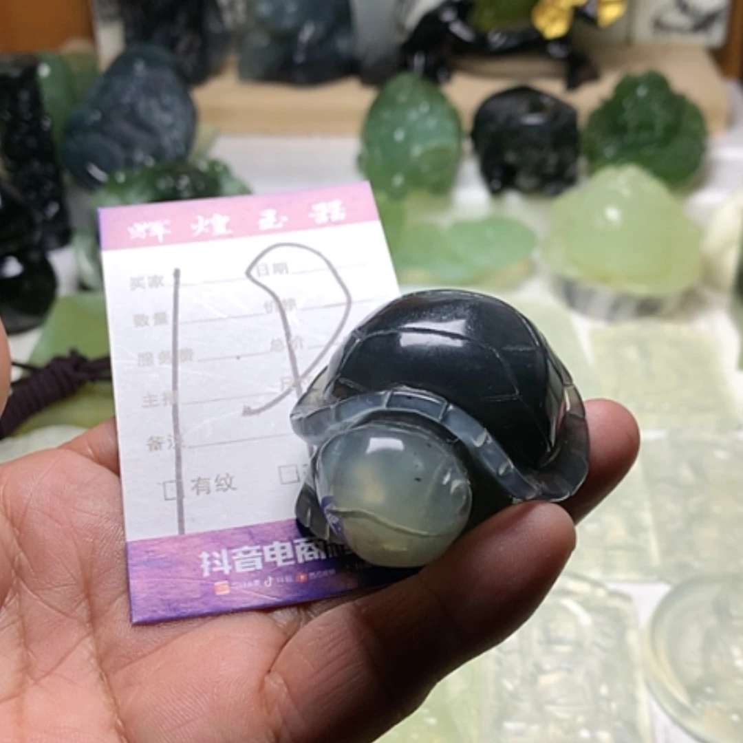 【闪购商品】蛇纹石玉颈饰合金