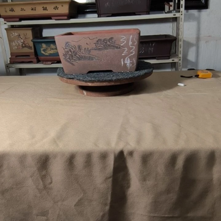 花盆紫砂豆沙色大号马槽
