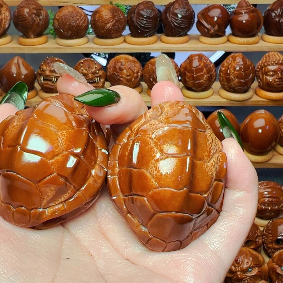 酱***紫橄榄核吊坠富甲天下11111